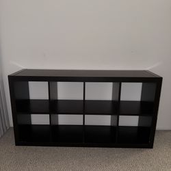 Black TV Stand / Storage Shelf 