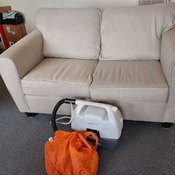 Sofa Freshly Cleaned