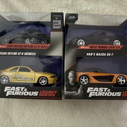 Fast and Furious collectors Die cast cars , For Fanatics fans 