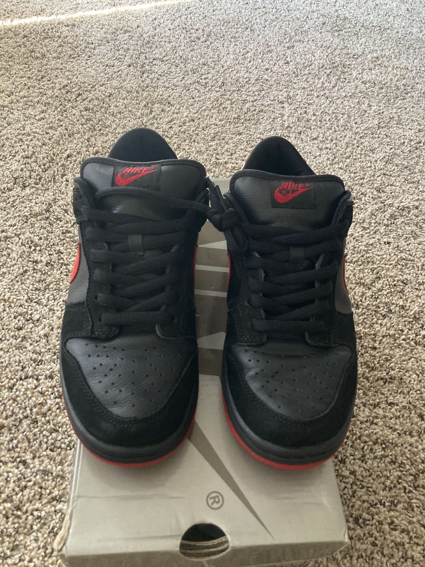 SB Dunks Vamps Size 8