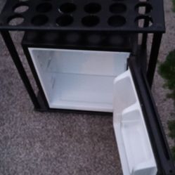 Refrigerator Working Great, $39 And Rolling Table $9 