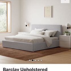 All Modern Barclay King Upholstered Bed Frame With Storage