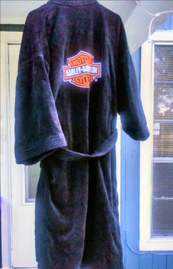 Black Men's robe
