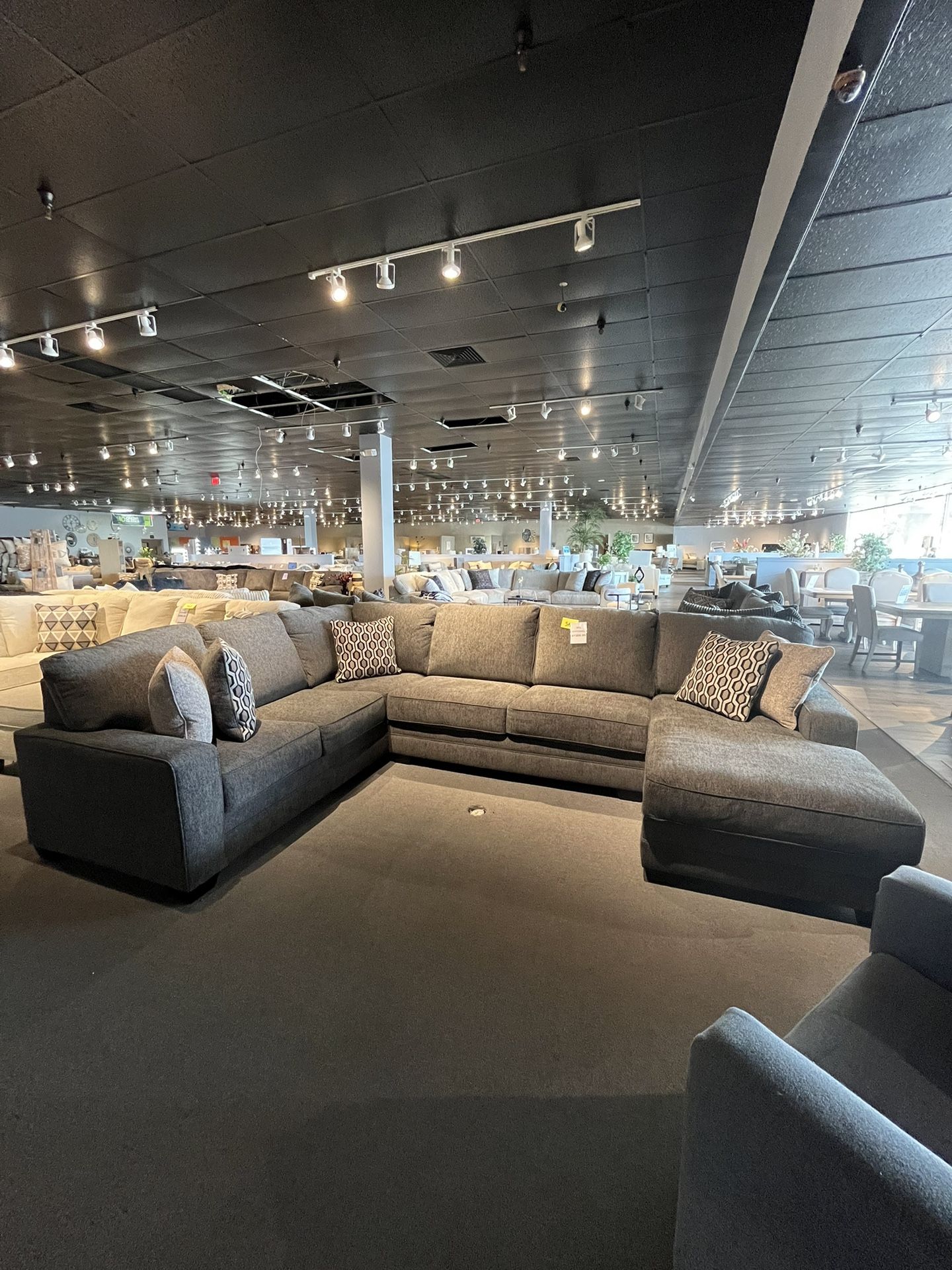 Grey 3PC Sectional