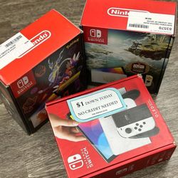 Nintendo Switch OLED Gaming Consoles New -PAYMENTS AVAILABLE FOR AS LOW AS $1 DOWN - NO CREDIT NEEDED