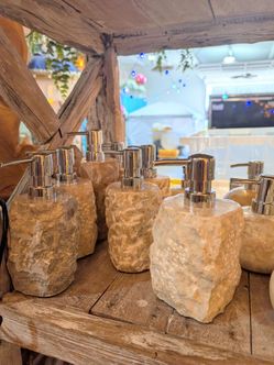 Rustic Stone liquid dispenser
