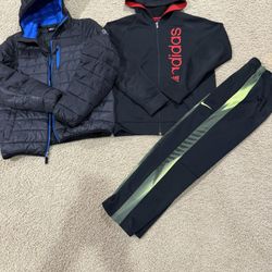 Bundle Boy Size 18 / Xl Jacket Sweatpants Sweatshirt 