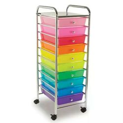 10 Drawer Mutli Color Organizer 