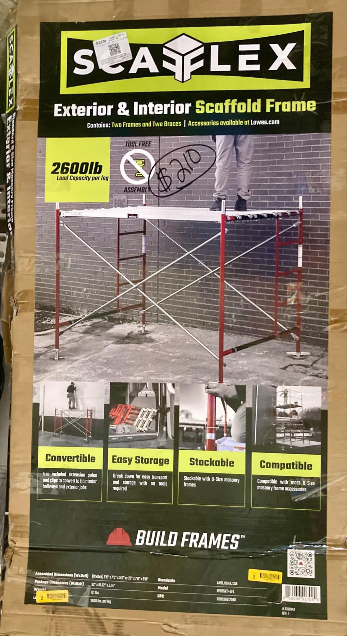 Exterior And Interior Scaffold Frame for Sale in Lutz, FL OfferUp