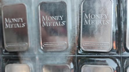 Money Metals Silver Bars – Lot of Multiple