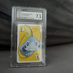 SACGC Sobble Pokémon Playing Cards (2021) Pokémon Pocket UNO - 3 Yellow
