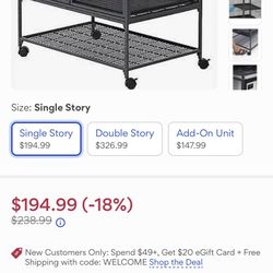 Single Critter Nation Cage 