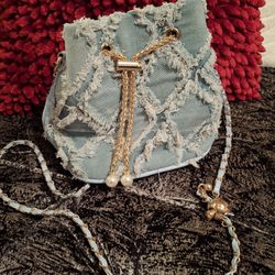 Small Denim Purse New