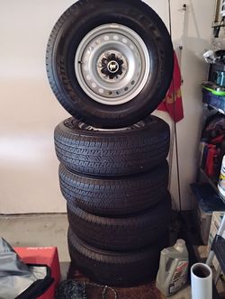 5 New Bridgestone Dueler Tires 255-70-16