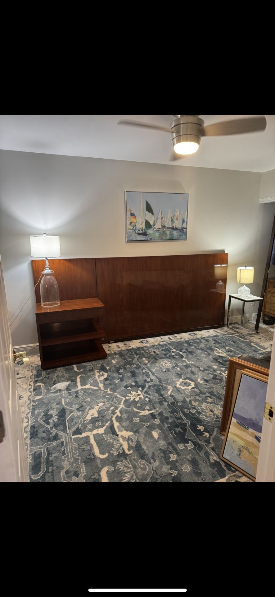 Ralph Lauren King Size Head Board/Bed Frame