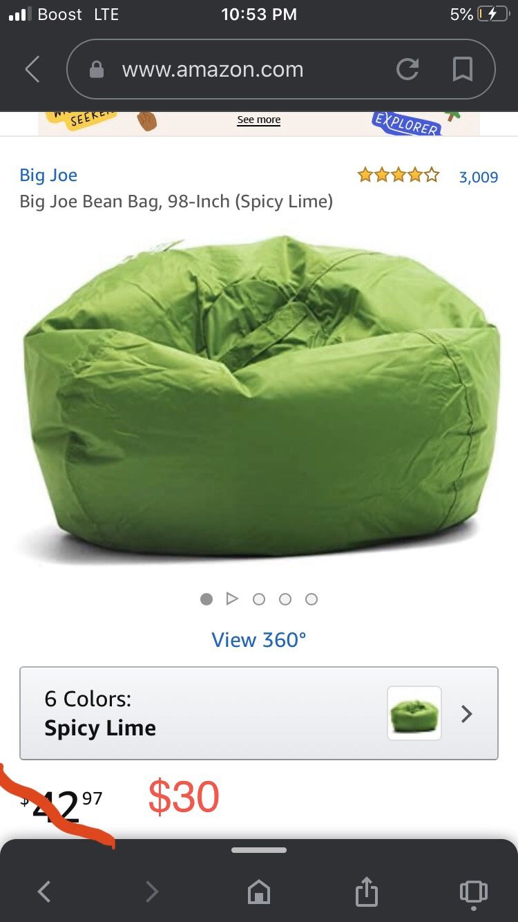 Bean bag chair