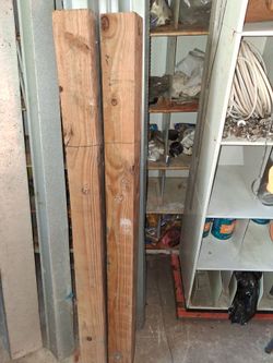 Wood post