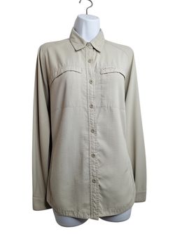 Columbia Vented GRT Flap Pockets Roll-Tab Sleeves Button-up Shirt Gorpcore Sz M