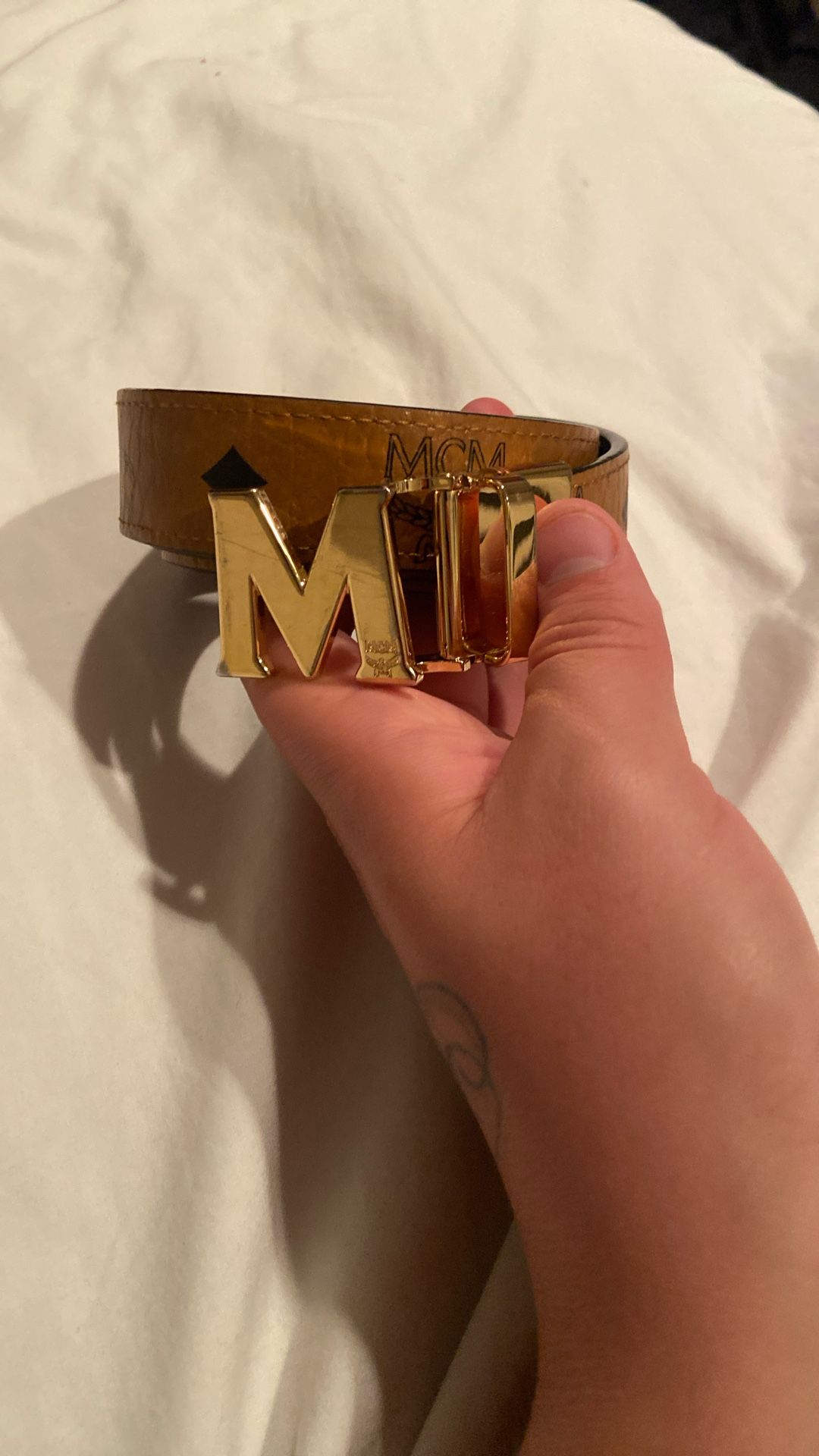 Mcm Belt Authentic