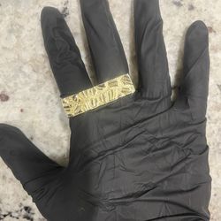 Gold Nugget Ring