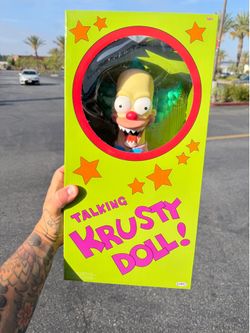 The Simpsons 16” Talking Krusty Doll