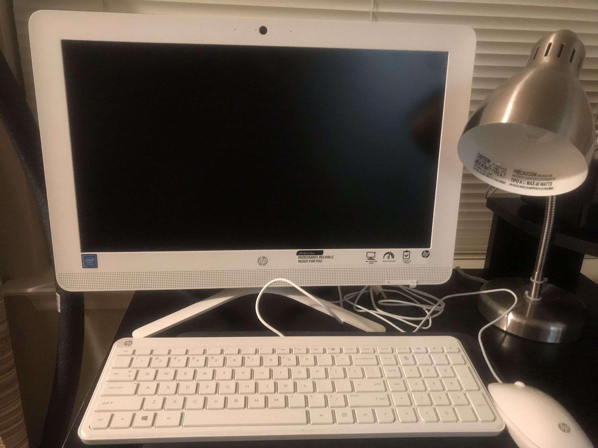 HP all in one desktop computer