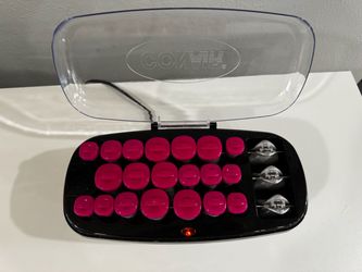 Conair Xtreme Instant Heat 20 Multi-Sized Flocked Rollers Curlers Clips CHV26HXW