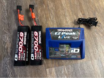 Traxxas EZ-Peak Live single Charger Bluetooth & 6700mAh 4S LiPo Battery Pack