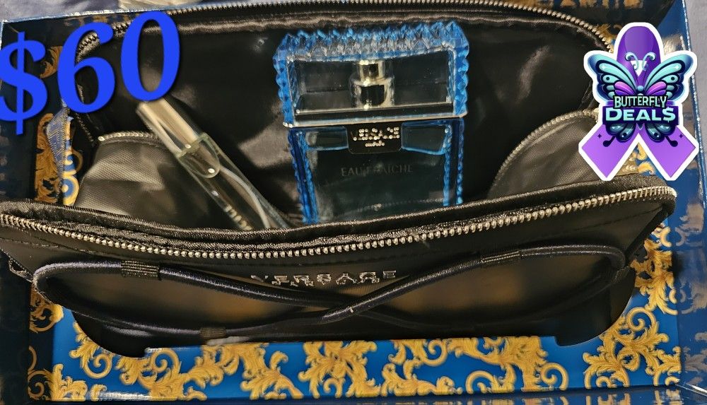 Versace Gift Set With Bag $60