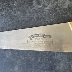 Fine Tooth Hand Saw