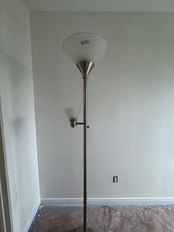 Floor Lamp Silver
