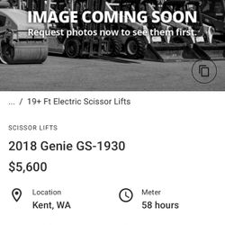2018 Genie GS-1930