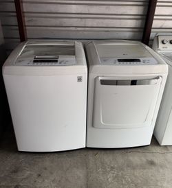 LG Washer And Electric Dryer Matching Set