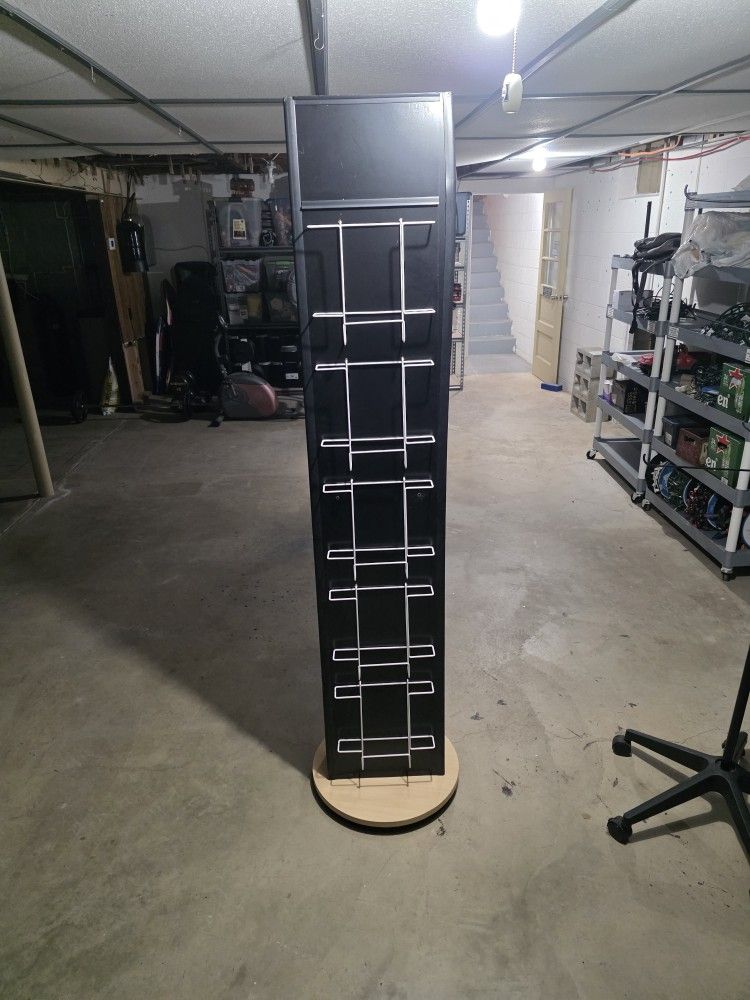 Magazine Stand On Turn Table