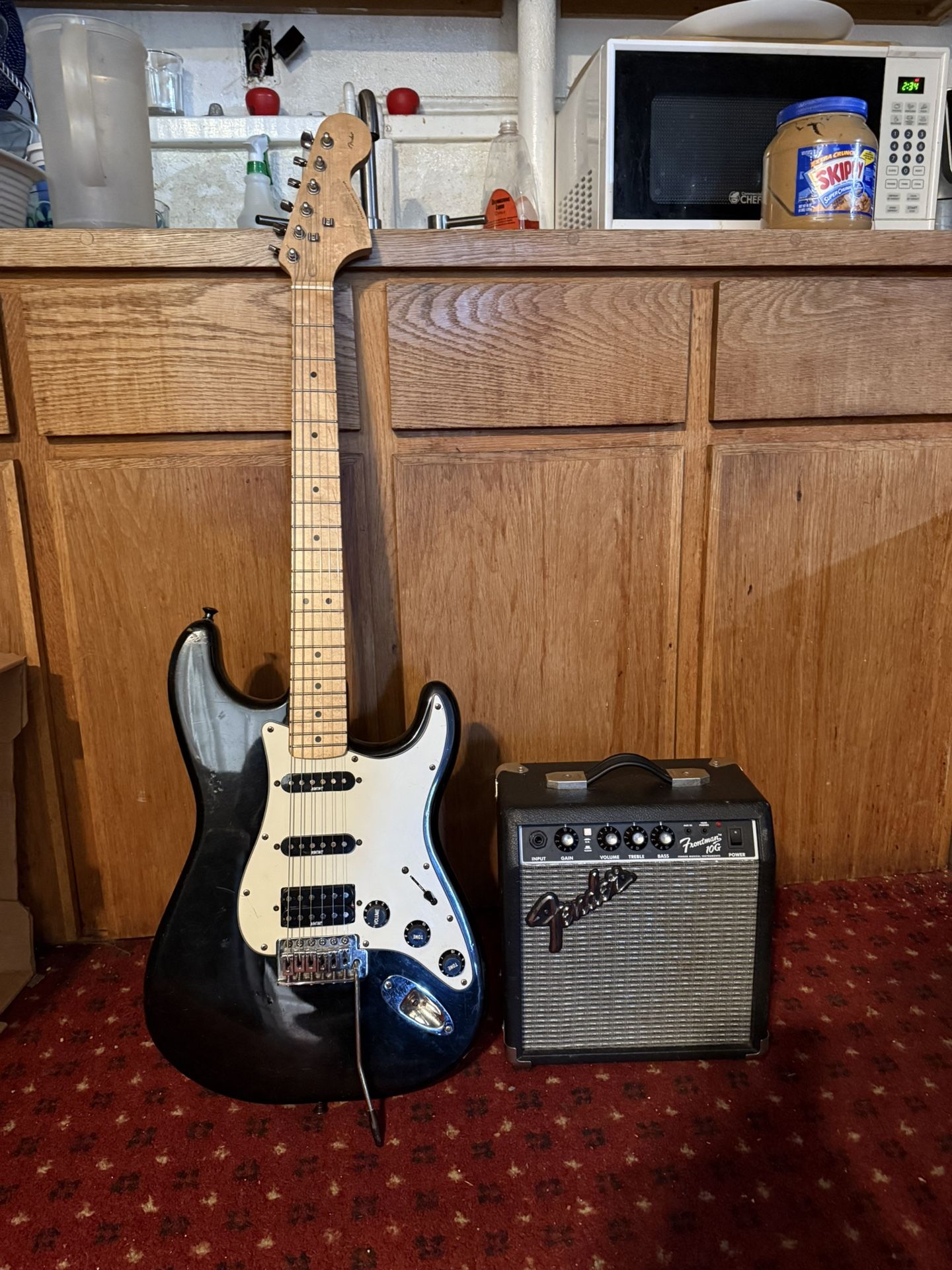 Fender Starcaster With Fender Amp