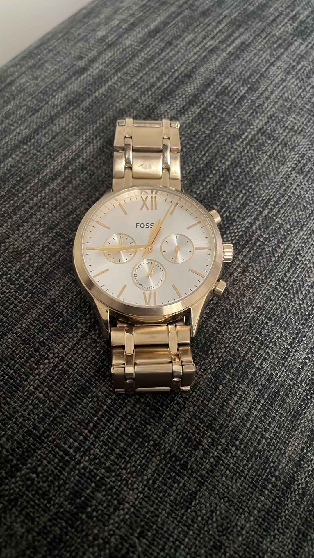 Fossil Watch Gold  
