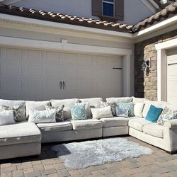 Oversized sectional sofa