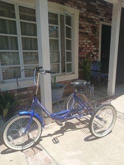 Nearly new,bike trike