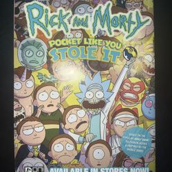 Oni Press Rick and Morty: Pocket Like You Stole It #29 Howard Ellerby