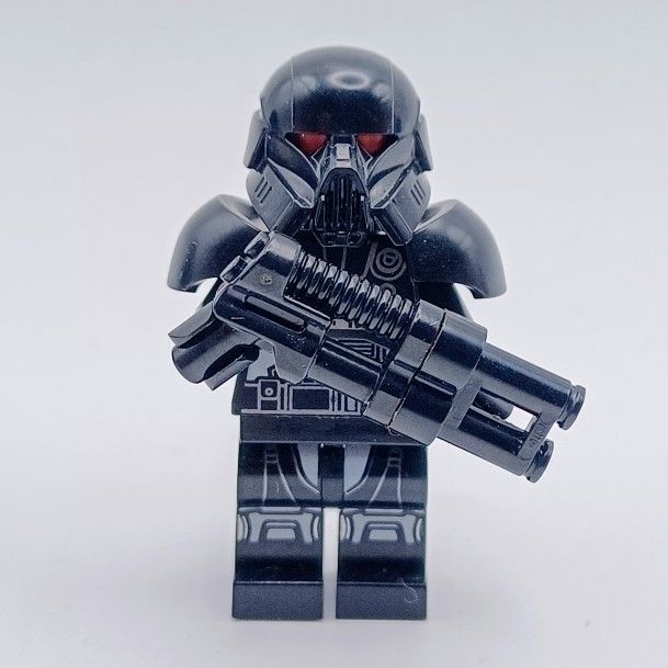 LEGO Star Wars Dark Trooper Minifigure Blaster Weapon Armor with 2 Knobs & Helmet
