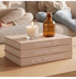 Decorative Books for Home Decor - Faux for Decoration Coffee Table | Book Shelf Decor | Entryway | Console Table - Modern Luxury Designer Decor Set - 