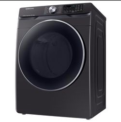 Samsung 7.5 cu. ft. electric dryer in Black Stainless Steel, model DVE45R6300V/A3. Fully functional and currently in use. Features Sensor Dry, Steam S