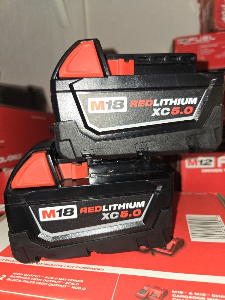 M18 XC5.0 Batteries