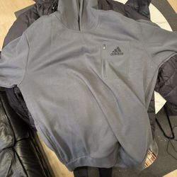 Adidas gray hoodie