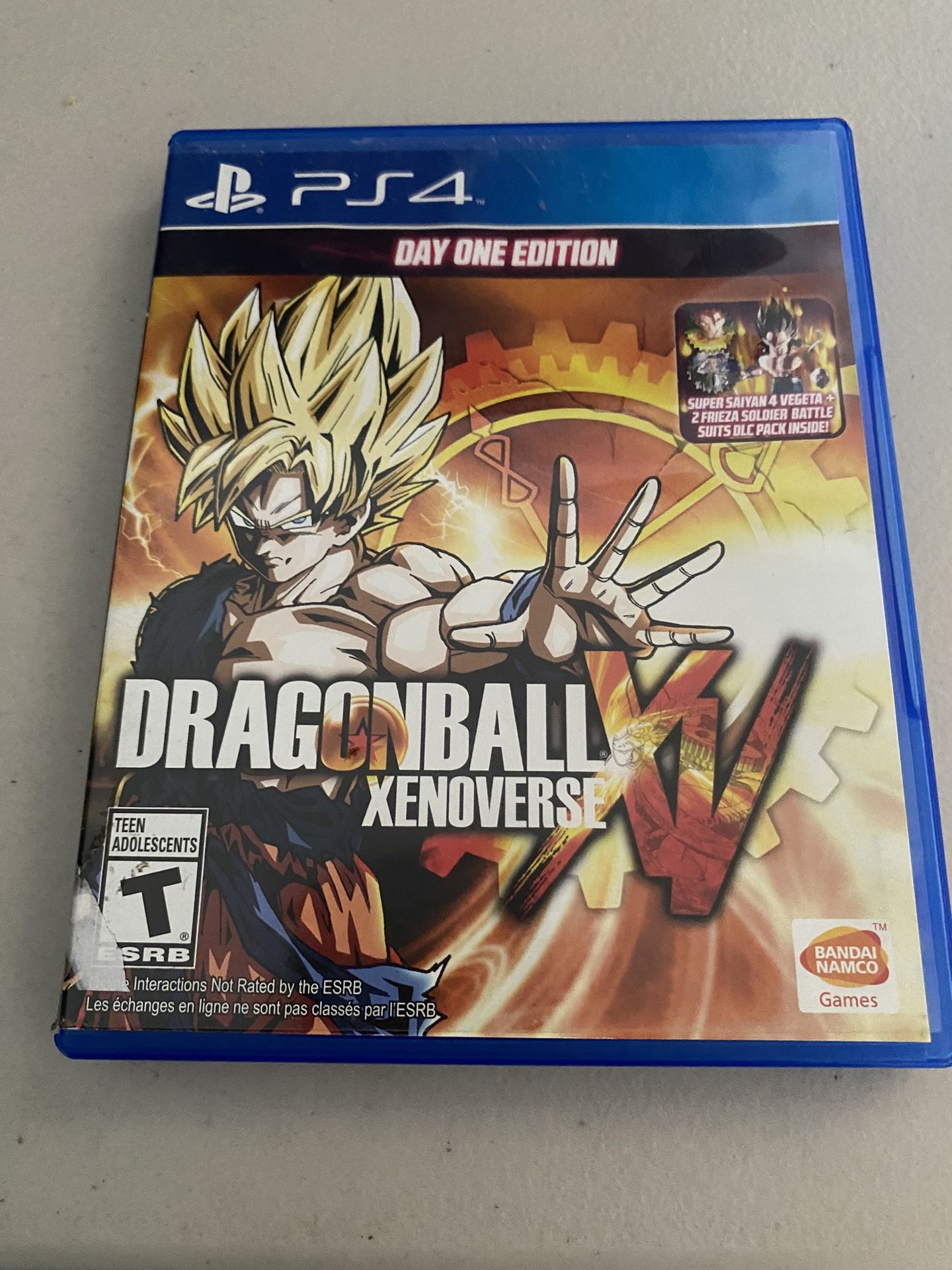 DragonBallZ xenoverse PS4