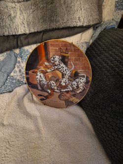 This Is A Collection Plate.  This Said On Back  Where's The Fire?