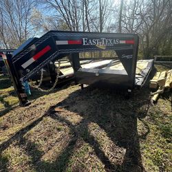 East Texas Lowboy Gooseneck Trailer 