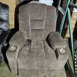 Brown Electric Recliner Chair