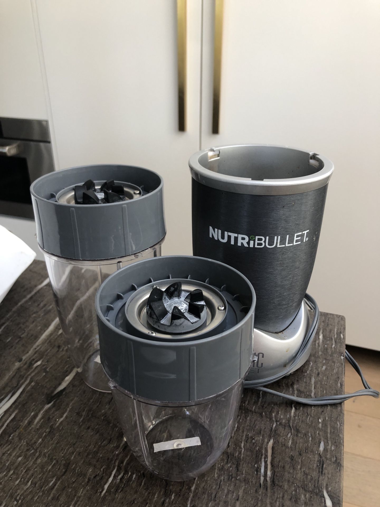 NutriBullet (Magic Bullet) with two blender cups