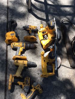 DeWalt tools